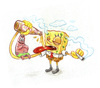 Cartoon: Sterni sipping sponge (small) by Trippy Toons tagged spongebob,sponge,bob,squarepants,patrick,star,schwammkopf,eyes,augen,bloodshot,cannabis,marihuana,marijuana,stoner,stoned,kiffer,kiffen,weed,ganja,smoke,smoking,rauch,rauchen,alcohol,alkohol,beer,bier,sternburg,sterni,sip,sipping,saufen,trinken,betrinken,