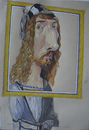 Cartoon: Albrecht Dürer (small) by SAPIENS tagged cartoon,drawing,colour