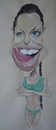 Cartoon: Angelina Jolie (small) by SAPIENS tagged cartoon,drawing,colour