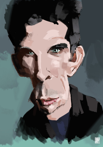 Cartoon: Ben Stiller (medium) by kurtsatiriko tagged ben,stiller