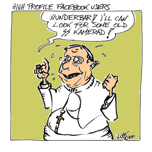 High Profile FB users By kurtsatiriko | Famous People Cartoon | TOONPOOL
