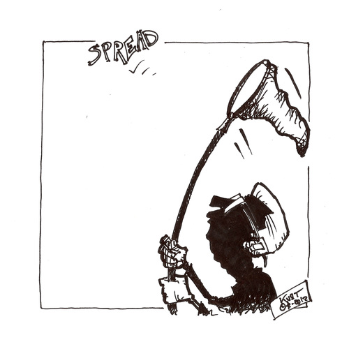 Cartoon: Volare... Ohohoh... (medium) by kurtsatiriko tagged monti,crisi,spread