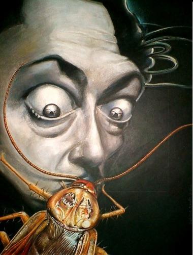 Cartoon: Salvador Dali (medium) by Brito tagged salvador,dali