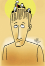 Cartoon: high justice (small) by kotbas tagged justice,human,law,court