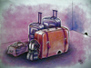 Cartoon: reisen-travel (small) by kotbas tagged koffer reise maus