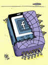 Cartoon: zuckerbook (small) by kotbas tagged world,tacebook