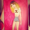 Cartoon: chanel (small) by naths tagged fashion,chanel,girl,blonde,pink
