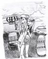 Cartoon: Simple Life (small) by naths tagged paris,hilton,nicole,richie,simple,life