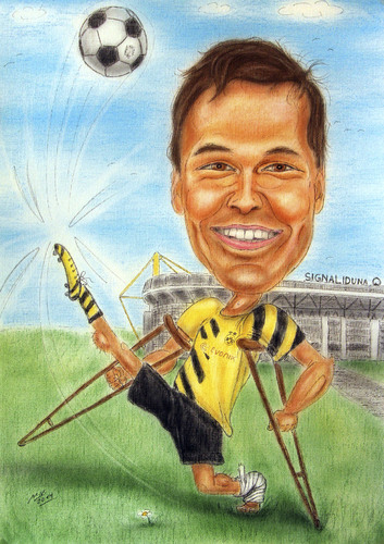 Cartoon: Fussball-Spieler (medium) by Zeichenstift Karikaturen tagged training,fussballspiel,fussball,karikaturen