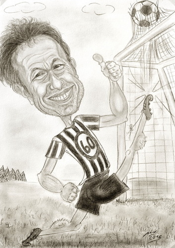 Cartoon: Fussball mit 60 (medium) by Zeichenstift Karikaturen tagged fussball,karikatur,sport,zeichnungen,spiel,spass,bewegung,gesundheit,geschenkideen,karikaturzeichner