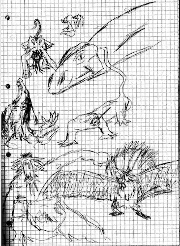 Cartoon: Worthless sketches (medium) by Schimmelpelz-pilz tagged sketches,skizzen,wertlose,worthless,bedeutungslos,mutants,mutant,mutanten,werewolf,werewolves,wolfman,wolfmen,pack,druid,shaman,druide,schamane,werwolf,wolfsmensch,wolfsmenschen,stabb,rod,staff,skull,totenkopf,wild,teufel,devil,devils,demon,demons,monster,monsters,creature,creatures,kreaturen,kreatur,wolf,animal,tier,tiere,animals,beast,beasts,biest,bestien,man,mann,human,beard,hat,hut,shark,hai,bird,vogl,wing,wings