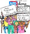 Cartoon: AfD-Demo (small) by Schimmelpelz-pilz tagged afd,alternative,für,deutschland,demo,demonstration,massenhysterie,masse,rechts,rechte,nazis,neonazis,nazi,faschisten,fascho,faschist,rechtsradikal,rechtsradikale,nationalist,nationalisten,fackel,feuer,flamme,mistgabel,volkshetze,bauernaufstand,wütend