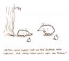 Cartoon: Apfel. (small) by puvo tagged apfel igel stamm baum apple hedgehog trunk tree sprichwort adage