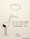 Cartoon: Einnorden. (small) by puvo tagged storch,süden,winter,south,zugvogel,migrant,bird,norden,north,direction,richtung