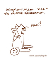 Cartoon: Imitator (small) by puvo tagged imitate,imitator,star,starling,mobile,phone,telefon,handy,klingelton,ring,tone,cat,katze,geräusch,noise