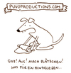 Cartoon: Mach Plätzchen! (small) by puvo tagged plätzchen,cookie,hund,dog,weihnachten,erziehung,sitz,aus,platz