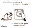 Cartoon: Miese Gesellschaftsabende IV (small) by puvo tagged waschbär,racoon,gesellschaft,abend,evening,social,zapping,fernsehen,tv,waschmaschine,machine,wash