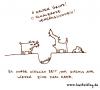 Cartoon: O kühler Grund. (small) by puvo tagged hund,knochen,poesie,dog,bone,poetry