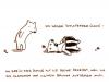 Cartoon: Schlafender Clown. (small) by puvo tagged bear,bär,clown,sleep,larrup,schule,verprügeln,keile,bruder,hose,blume,flower,brother,trousers