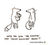 Cartoon: Schnauzer halten. (small) by puvo tagged fuchs,schnauzer,fox,telefon,handy,mobile