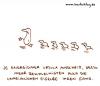 Cartoon: Unheimlich. (small) by puvo tagged ente duck küken biddy unheimlich weird eigelb yolk