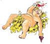 Cartoon: bacchus (small) by lowart tagged trinken