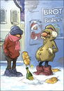 Cartoon: Brot statt Böller (small) by lowart tagged new,year,fireworks,ecological,misunderstandings