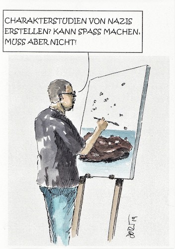 Cartoon: Aktuell... (medium) by Jori Niggemeyer tagged nonazis,noafd,nodiskriminierung,prodemokratie,provielfalt,prolebendigkeit,nonazis,noafd,nodiskriminierung,prodemokratie,provielfalt,prolebendigkeit,afd,rechtsextremismus,rechts,populismus,braun