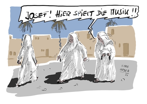 Auf dem Weg nach Bethlehem...