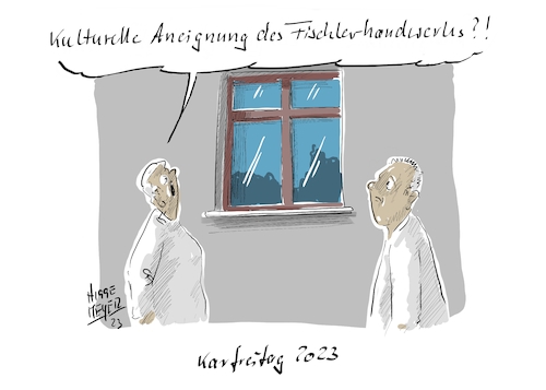 Cartoon: Das Fensterkreuz ... (medium) by Jori Niggemeyer tagged karfreitag,kreuz,kreuzigung,fensterkreuz,kulturelleaneignung,ostern,ostern2023,osterfest,niggemeyer,jori,karfreitag,kreuz,kreuzigung,fensterkreuz,kulturelleaneignung,ostern,ostern2023,osterfest,niggemeyer,jori