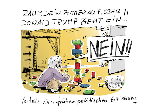 Frühe politische Erziehung... Frühe politische Erziehung...