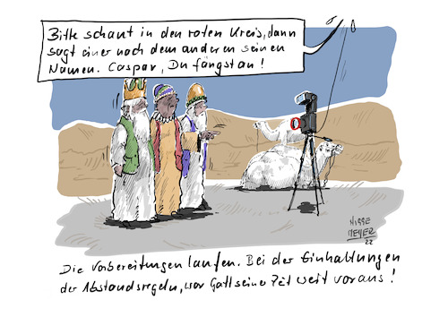 Die Vorbereitungen laufen... Die Vorbereitungen laufen...