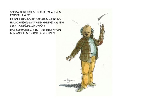 Cartoon: Es gibt Menschen die... (medium) by Jori Niggemeyer tagged blender,eingebildete,hochstapler,täuschung,weisheit,wissen,reife,alter,durchblick,niggemeyer,joricartoon,cartoon,erkenntnis,energie,stärke,durchsetzung