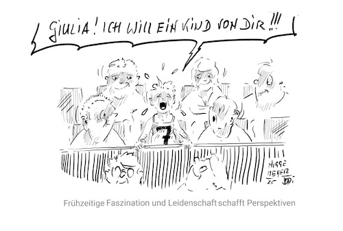 Cartoon: Fußball EM der Frauen ... (medium) by Jori Niggemeyer tagged frauenfussball,fussballem2025,fan,fußball,fussball,kindermund,giuliagwinn,jori,joricartoon,niggemeyer,joriniggemeyer,cartoon,karikatur,frauenfussball,fussballem2025,fan,fußball,fussball,kindermund,giuliagwinn,jori,joricartoon,niggemeyer,joriniggemeyer,cartoon,karikatur