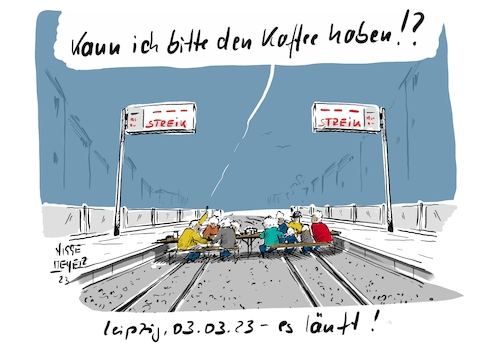 Cartoon: Gute Idee ... (medium) by Jori Niggemeyer tagged leipzig,streik,straßenbahn,bus,picknick,haltestelle,tolleidee,guterplan,lösungen,positivdenken,guteidee,öpnv,verdi,gemeinsam,zusammen,streik,straßenbahn,bus,picknick,haltestelle,tolleidee,guterplan,lösungen,positivdenken,guteidee,öpnv,verdi,gemeinsam,zusammen