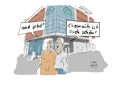 Cartoon: Heute in Leipzig ... (medium) by Jori Niggemeyer tagged galeriakaufhof,galeria,kaufhof,karstadt,konkurs,schließt,leipzig,galeriakaufhofleipzig,galeriakaufhofchemnitz,satire,humor,joricartoon,joriniggemeyer,niggemeyer,joachimrniggemeyer,karikatur,cartoonart,illustration,illustrator,witzigebilder,lachen,witzig,cartoondrawing,cartoon,galeriakaufhof,galeria,kaufhof,karstadt,konkurs,schließt,leipzig,galeriakaufhofleipzig,galeriakaufhofchemnitz,satire,humor,joricartoon,joriniggemeyer,niggemeyer,joachimrniggemeyer,karikatur,cartoonart,illustration,illustrator,witzigebilder,lachen,witzig,cartoondrawing,cartoon