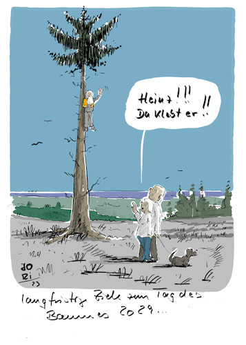 Cartoon: Heute ist Tag des Baume II (medium) by Jori Niggemeyer tagged heuteist,tagdesbaumes,baum,forst,nadelbaum,natur,laubbaum,erderwärmung,klima,klimakleber,letztegeneration,kleber,ziele,schnellwachsendebäume,klimawandel,jori,joriniggemeyer,niggemeyer,heuteist,tagdesbaumes,baum,forst,nadelbaum,natur,laubbaum,erderwärmung,klima,klimakleber,letztegeneration,kleber,ziele,schnellwachsendebäume,klimawandel,jori,joriniggemeyer,niggemeyer