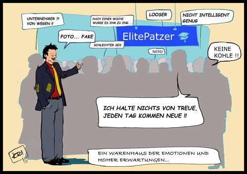 Cartoon: Im Kaufhaus der Gefühle (medium) by Jori Niggemeyer tagged jori,joricartoon,niggemeyer,spiel,fake,augenwischerei,finden,partnerin,partner,datingindustrie,industrie,hoffnung,emotionen,dating