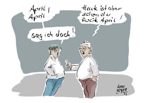 Kein Aprilscherz ...