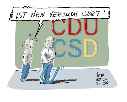 Cartoon: Neue Wege ... (medium) by Jori Niggemeyer tagged csd,cdu,csu,queer,politik,sprache,jori,joricartoon,niggemeyer,joriniggemeyer,cartoon,karikatur,csd,cdu,csu,queer,politik,sprache,jori,joricartoon,niggemeyer,joriniggemeyer,cartoon,karikatur