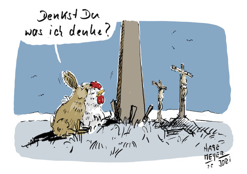 Cartoon: Osterrituale ... (medium) by Jori Niggemeyer tagged karfreitag,ostereier,osterrituale,lendenschurz,kreuz,jesus,ostern,jori,joricartoon,niggemeyer,joriniggemeyer,karfreitag,ostereier,osterrituale,lendenschurz,kreuz,jesus,ostern,jori,joricartoon,niggemeyer,joriniggemeyer