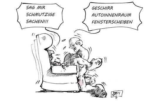 Cartoon: Sag mir... (medium) by Jori Niggemeyer tagged verkehr,schmutzige,sachen,sagen,dirty,talk,ehepaar,paar,samstag,abend,wochenende,montag,dienstag,mittwoch,donnerstag,freitag,sonntag,jori,joricartoon