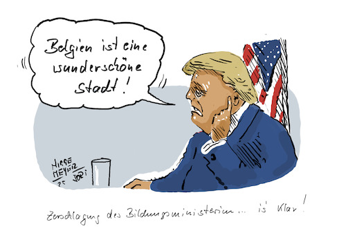 Trumps Zerschlagung ... Trumps Zerschlagung ...