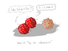 Cartoon: Coronavirus (small) by Jori Niggemeyer tagged corona,coronavirus,covid19,nudist