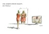 Cartoon: Spieglein Spieglein an der Wand (small) by Jori Niggemeyer tagged model,schlankheitswahn,medien,karikatur,lügen,weltbild,dünn,krank,niggemeyer,joricartoon,cartoon