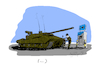 Cartoon: Go green... (small) by Jori Niggemeyer tagged strom,energie,ladestation,militär,panzer