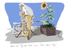 Cartoon: Heute ist ... (small) by Jori Niggemeyer tagged heuteist,tagdertuba,ohnehosetag,tuba,hose,blödsinn,garten,düngung,musik,musikinstrument,düngen,sonnenblume,witzigebilder,jori,joriniggemeyer,niggemeyer,cartoon,karikatur,toonart,niggemeyerart