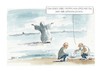 Cartoon: Jesus auf dem Wasser ging... (small) by Jori Niggemeyer tagged jesus,wasser,geschichte,bibel,glaube,wissen,chemie,natur,allgemeinbildung