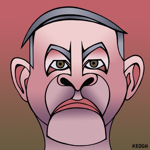 Cartoon: Anthony Albanese (medium) by KEOGH tagged politicians,australian,politics,cartoons,keogh,australia,caricature,albanese,anthony