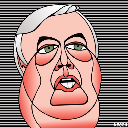 Cartoon: Clive Palmer (medium) by KEOGH tagged clive,palmer,caricature,australia,keogh,cartoons,politics,australian,politicians